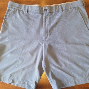 Blue Patterned Walter Hagen Perfect 11 Golf Shorts Size 40